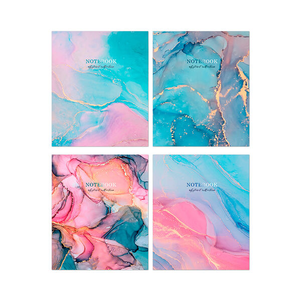 Тетрадь 48л скрепка Liquid 3337