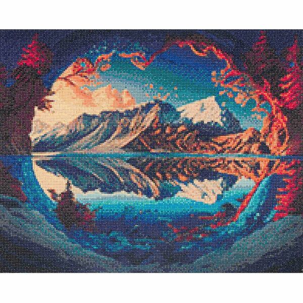 Cr540217 Алмазная мозаика 'Две реальности', 50х40, Cristyle