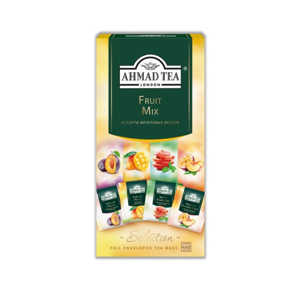

Чайное ассорти Ahmad Tea Фруктовый Микс 24 пак 36г