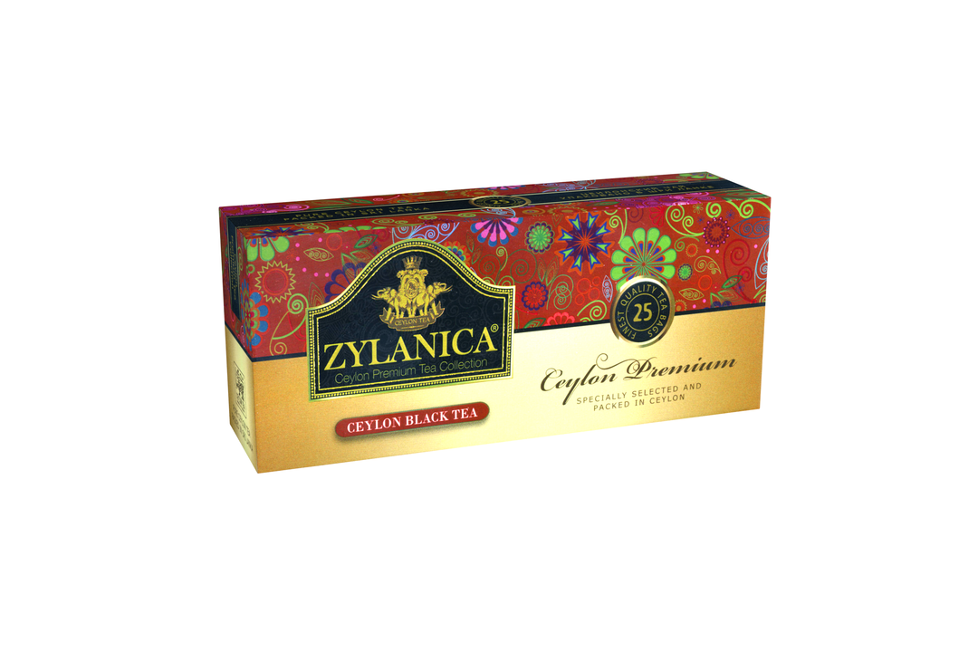 

Чай черный Zylanica Ceylon Premium Collection пакетированный 25 шт., 50 г