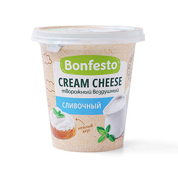 Сыр творожный BONFESTO Воздушный Кремчиз Сливочный 65% 125г