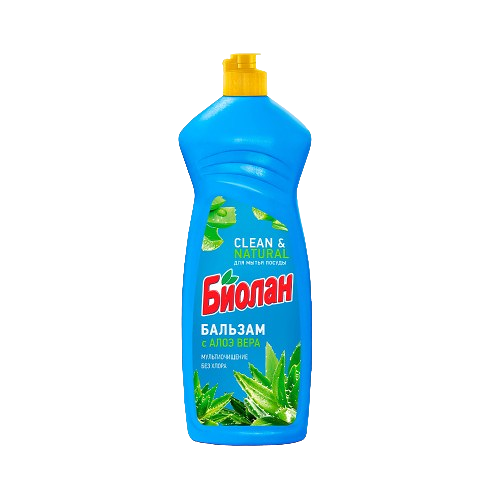 Средство для мытья посуды жидкое Биолан бальзам с Алое вера 900мл