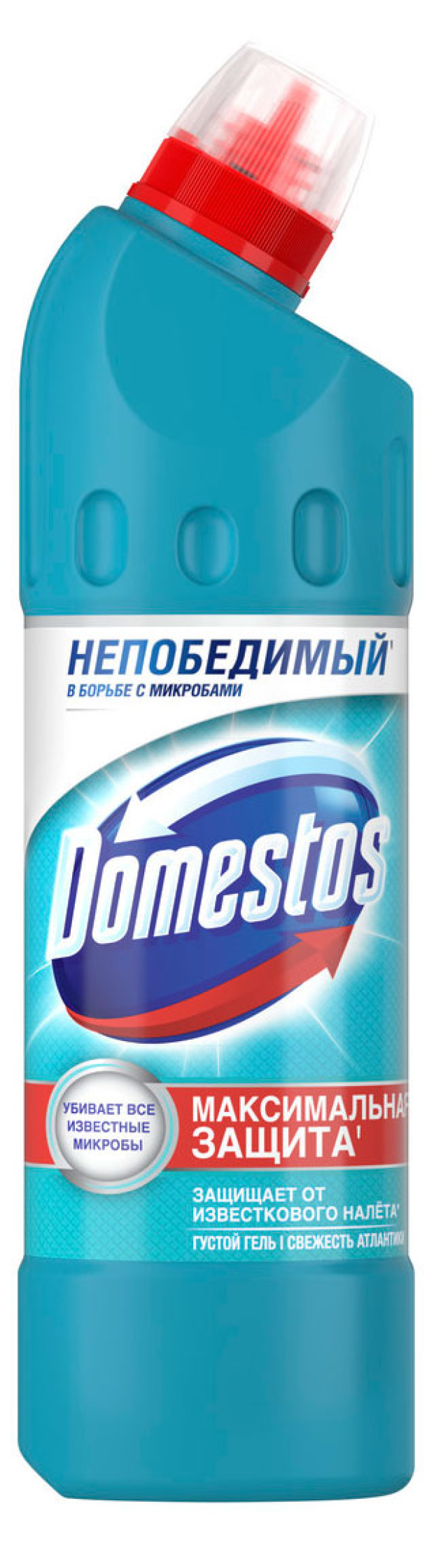 

Чистящее и дезинфицирующее средство Domestos Двойная сила универсальное свежесть Атлантики 500 мл