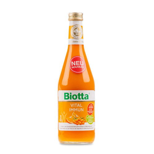 Сок из смеси овощей и фруктов Biotta Витал Иммунитет био прямого отжима