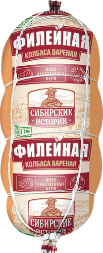

Колбаса вареная Сибирские истории Филейная 400 г