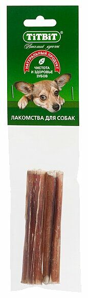 Лакомства для собак Titbit Корень бычий догодент, 2 шт.
