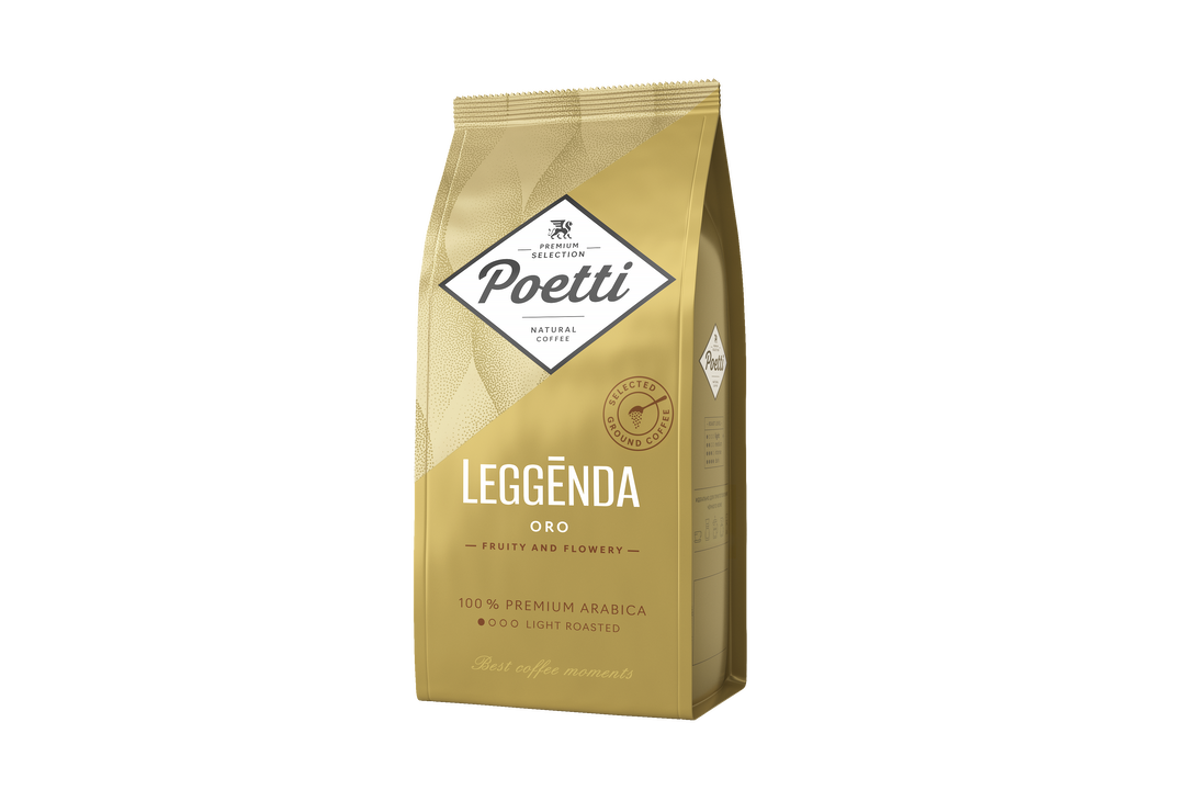 

Кофе Poetti Leggenda Oro натуральный жареный молотый 250 г