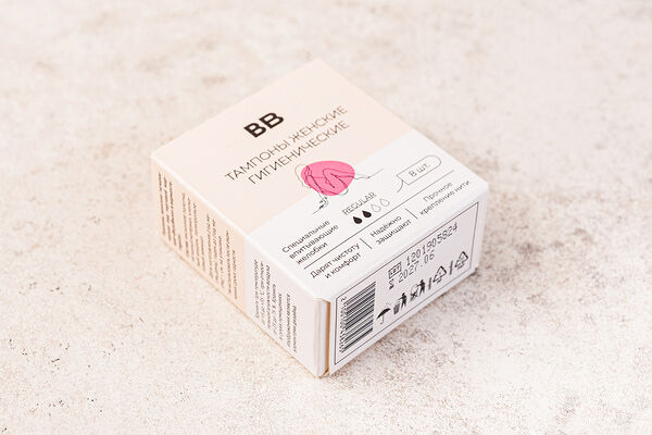 Тампоны женские гигиенические Regular, 8 шт