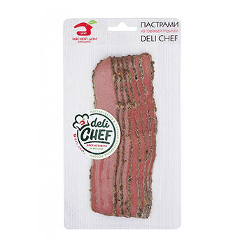 Пастрами МД БОРОДИНА DeliChef из говядины кат Б к/в вес 