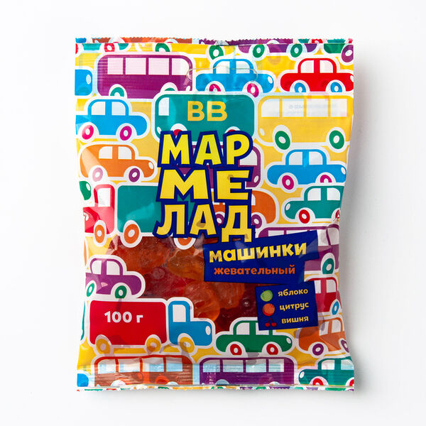 Мармелад жевательный Весёлый транспорт