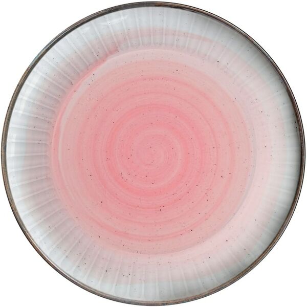 Набор бумажных тарелок ND Play Керамика розовая 23см 6шт