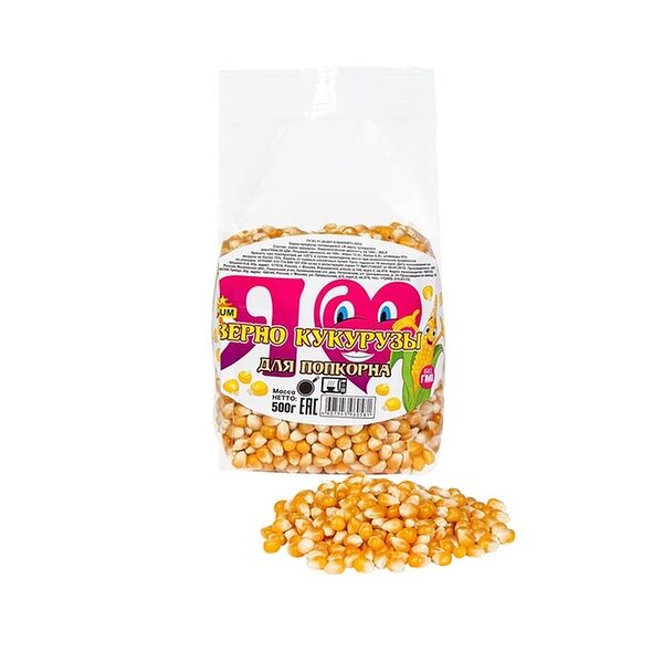 Зерно кукурузы Я для приготовления попкорна 