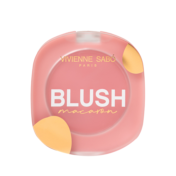 Румяна матовые Vivienne Sabo Macaron Blush т. 02 Холодный розовый 4,1 г