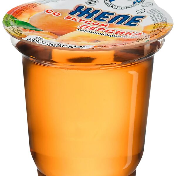 Желе Снеговичок со вкусом персика