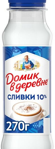 Сливки Домик в деревне 10% 270мл