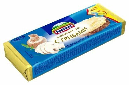 Сыр плавленый Hochland с грибами 35%