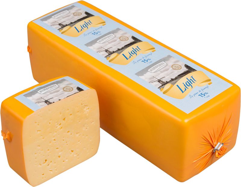

Сыр полутвёрдый Киприно Лёгкий Light 15% вес