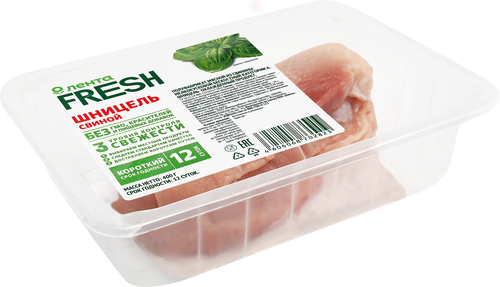 

Шницель ЛЕНТА FRESH свиной охл 400 г