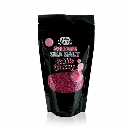 Морская соль-шиммер для ванны MonoLove Бабл гам 250 г