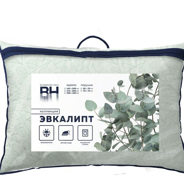 Подушка Волшебная Ночь Эвкалипт 50*70см