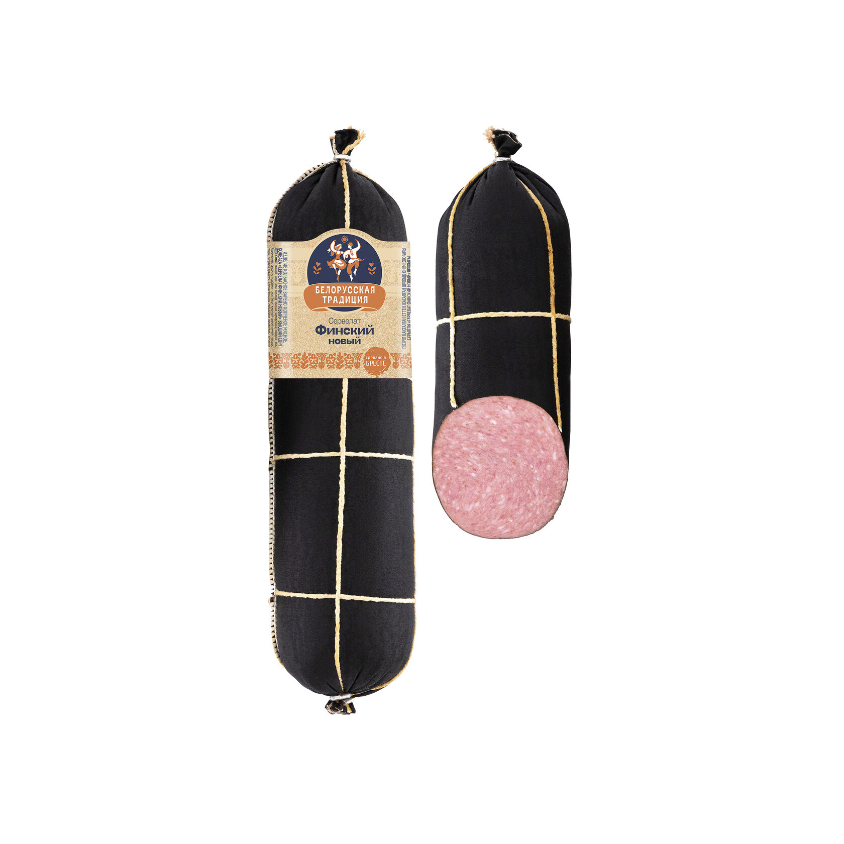 

Колбаса Белорусская традиция Сервелат Финский новый в/к в/с вес