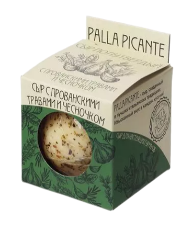 

Сыр Palla Picante с прованскими травами и чесночком 50% 160 г