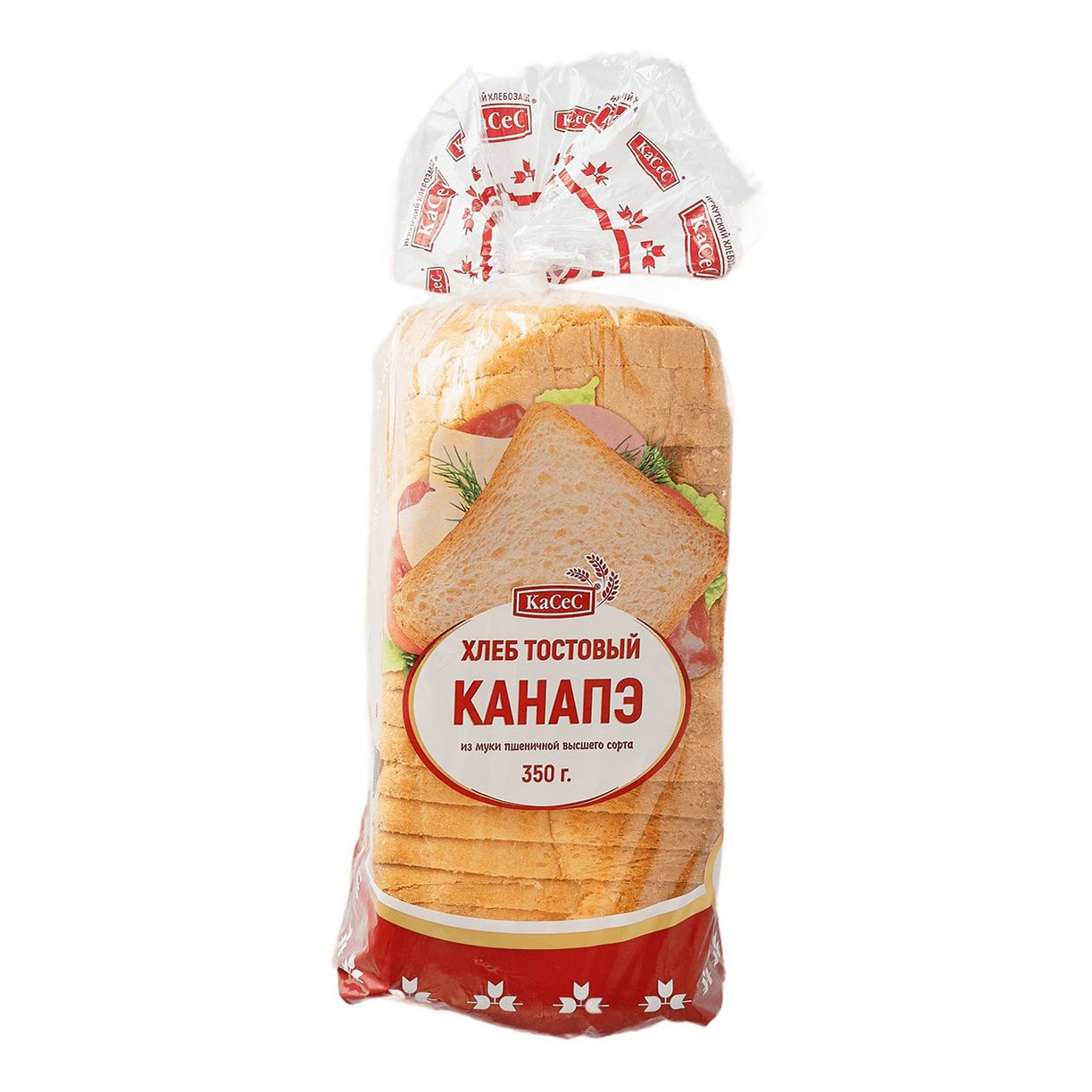 

Хлеб КАСЕС Канапе тостовый 350г