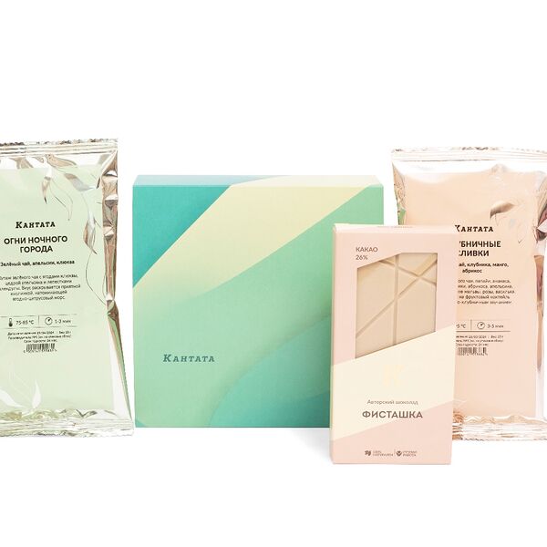 Подарочная коробка Чаепитие