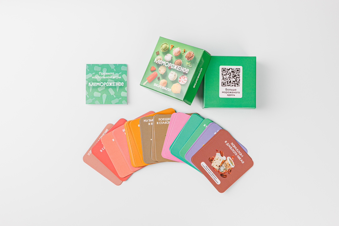 

Игра настольная Мемо Мороженое