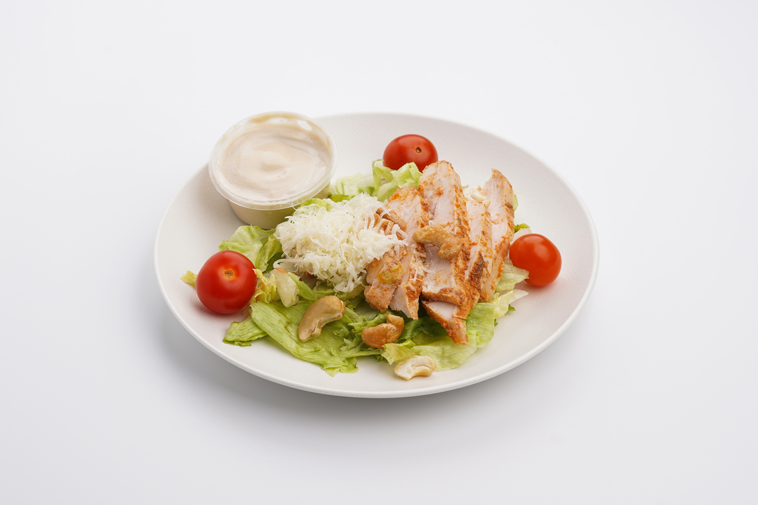 

Салат Цезарь с курицей 200 г