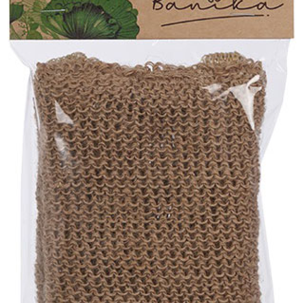 Мочалка Banika длинная джут 38х11 см