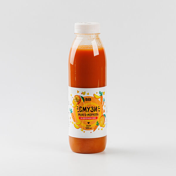 Смузи Манго-морковь, 500мл