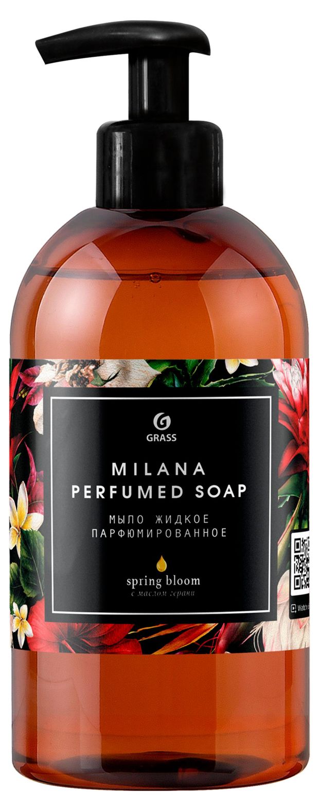 

Жидкое мыло Grass Milana Spring bloom парфюмированное, 300 мл