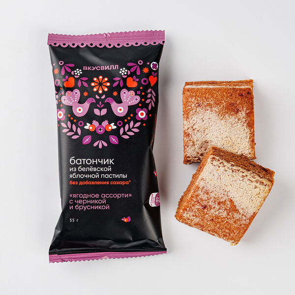 Батончик из белевской пастилы 