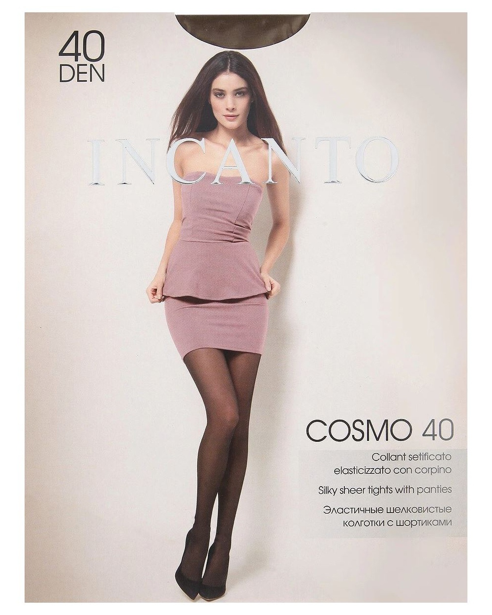 

Колготки женские Incanto Cosmo Daino легкий загар 40 ден, размер 2