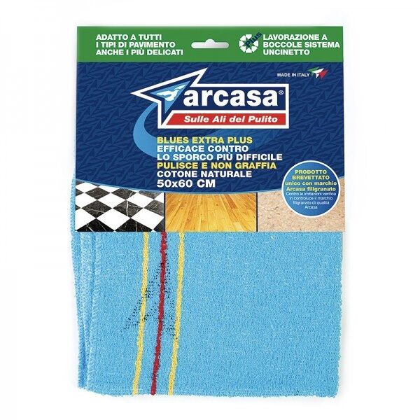 Тряпка для пола из микрофибры BLUES, размер 50х60см Arcasa, Италия
