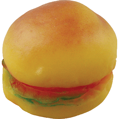 Игрушка для собак Зооник Гамбургер 8 см, 16483