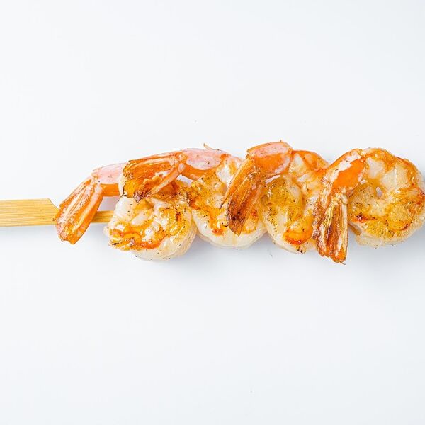 Сувлаки  из креветок