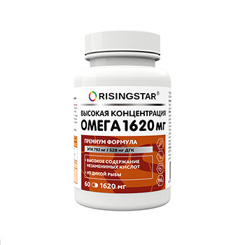Risingstar Омега-3 1620 мг капсулы 60 шт