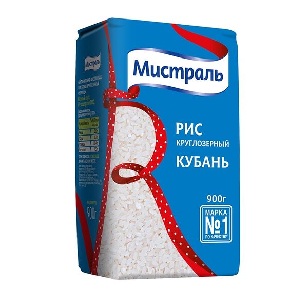 Рис Кубань Мистраль 900 г