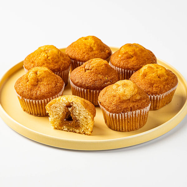 Капкейк с начинкой сгущенное молоко