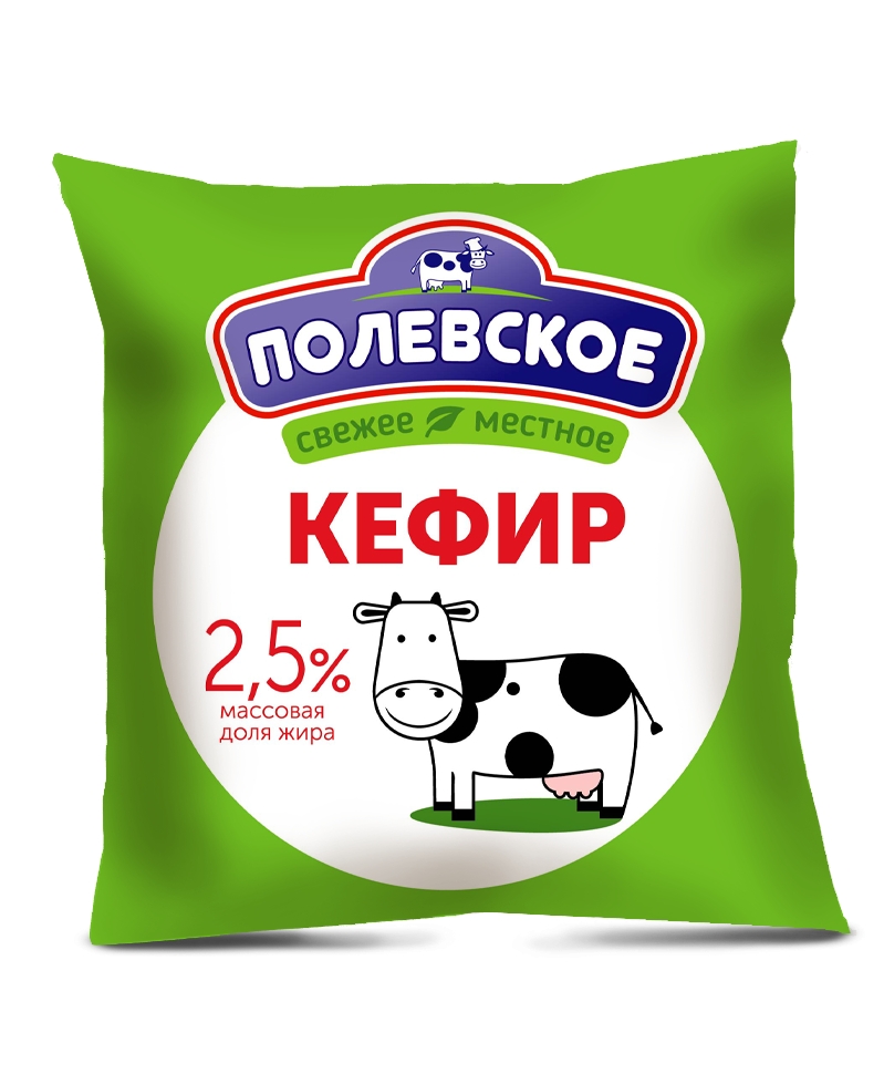 

Биокефир Полевское 2.5% БЗМЖ 500 мл