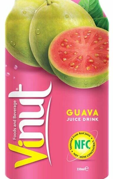 Напиток сокосодержащий Vinut розовая гуава, 330 мл