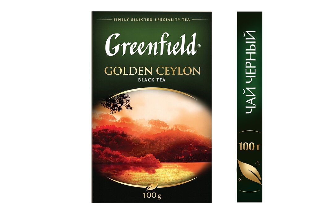 

Чай Greenfield Golden Ceylon Черный Листовой 100 г