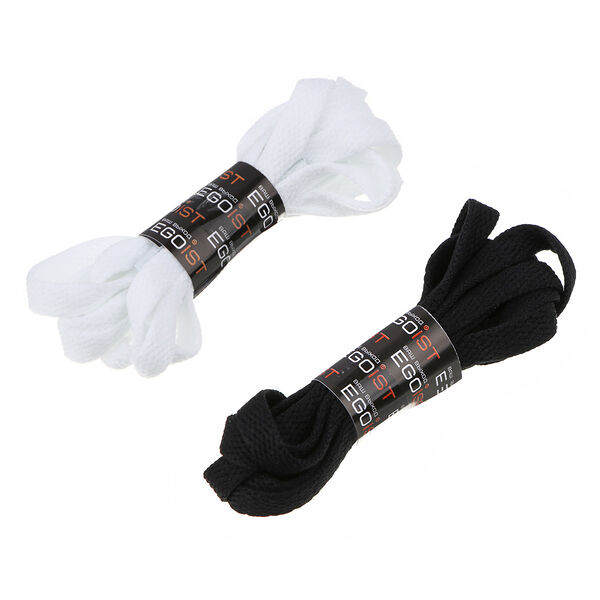 Шнурки для обуви Egoist плоские 8 мм 85 см в ассортименте