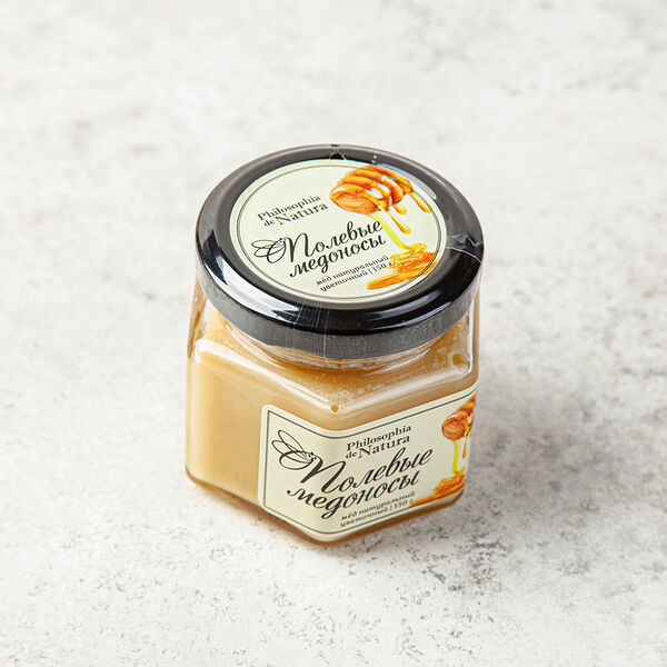 Мед натуральный цветочный Полевые медоносы 