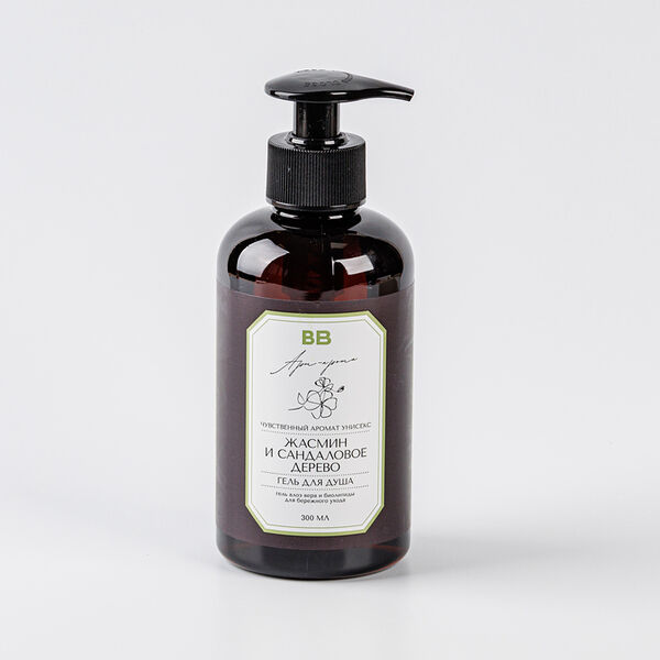 Гель для душа Жасмин и сандаловое дерево