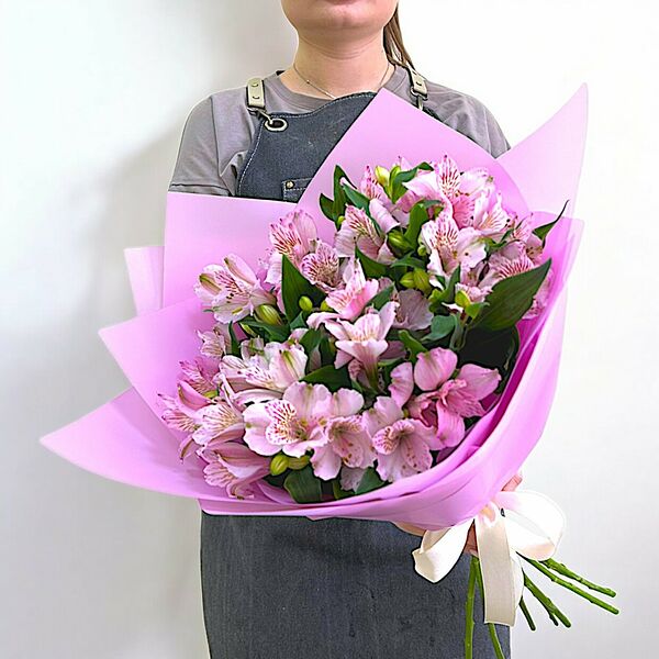 Букет из 9 альстромерий №810