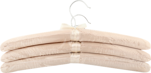 

Набор вешалок Homeclub Satin 38см, сатин, 3шт