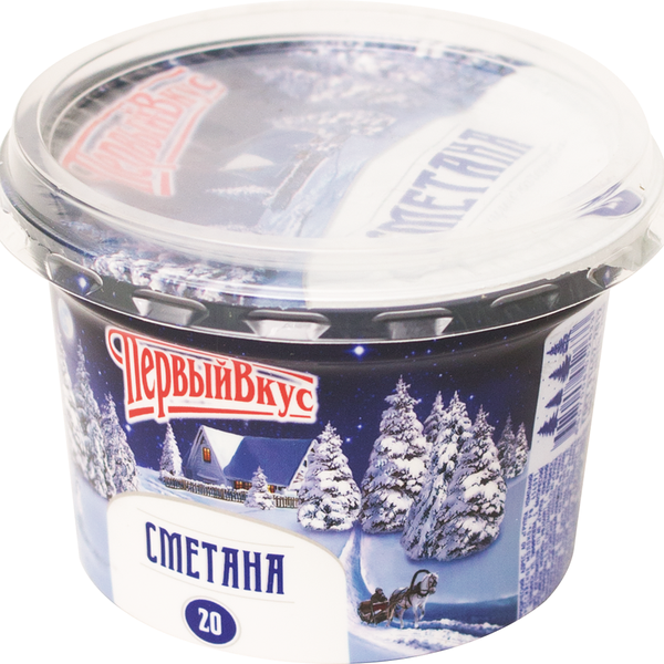 Сметана Первый вкус 20%